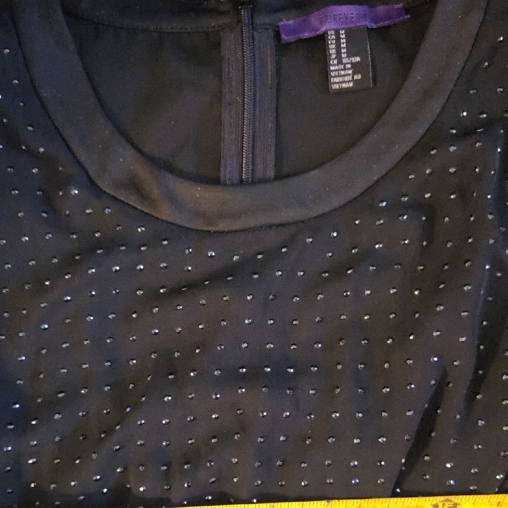 Forever 21 Black Sleeveless Mini Dress - Picture 6 of 6